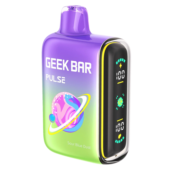 Sour Blue Dust Geek Bar Pulse 15k Sour Edition Disposable Vape Sour Blue Dust Geek Bar Pulse 15k Sour Edition Disposable Vape