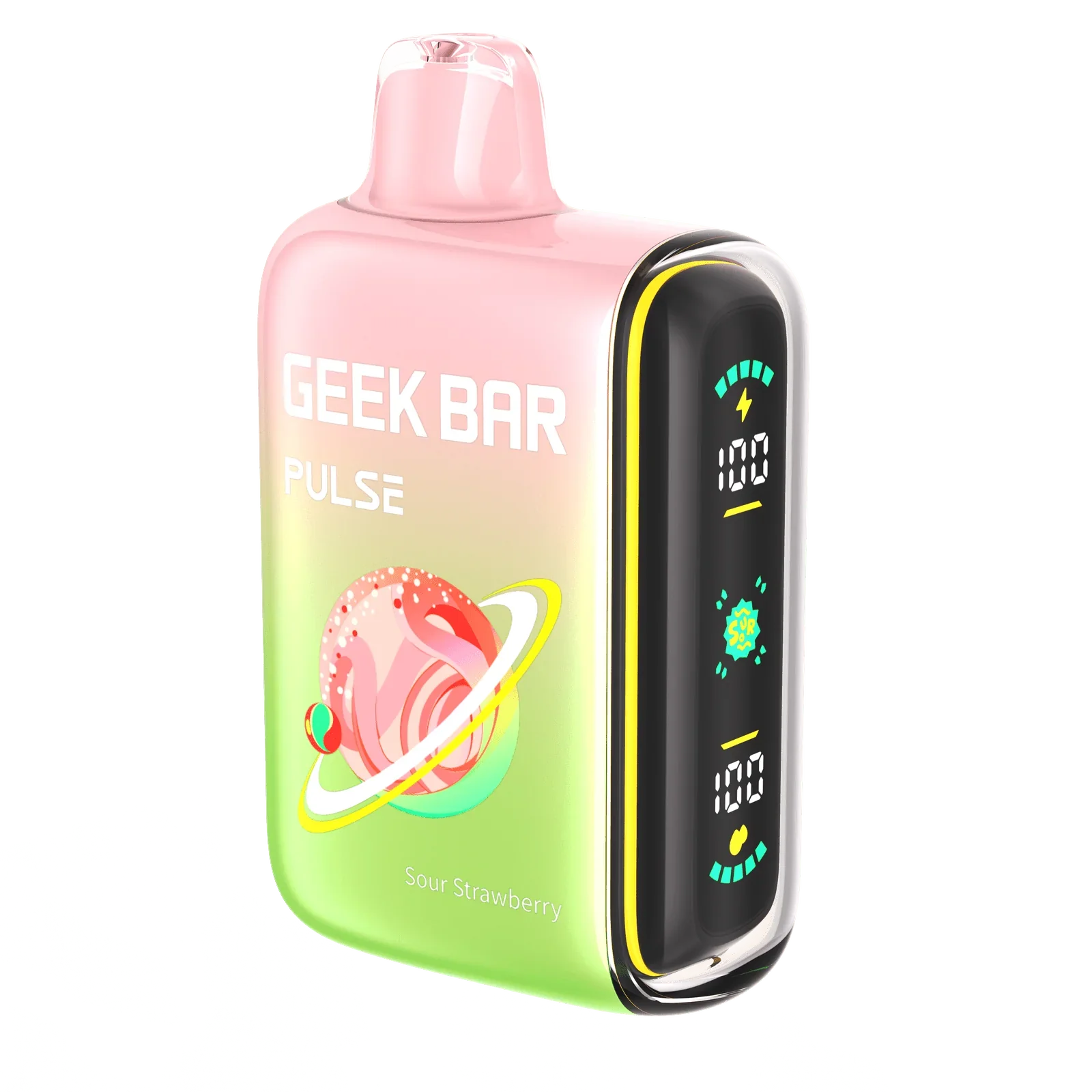 Sour Strawberry Geek Bar Pulse 15k Sour Edition Disposable Vape Sour Strawberry Geek Bar Pulse 15k Sour Edition Disposable Vape