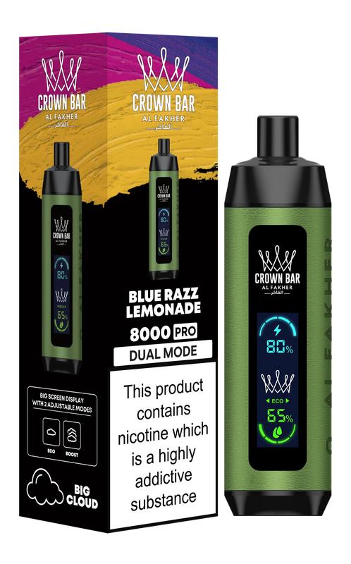 sky bar razz elfbar geschmack Elf Bar FS70K Disposable Vape Device - Sour Blue Razz Ice 20ml main image 1