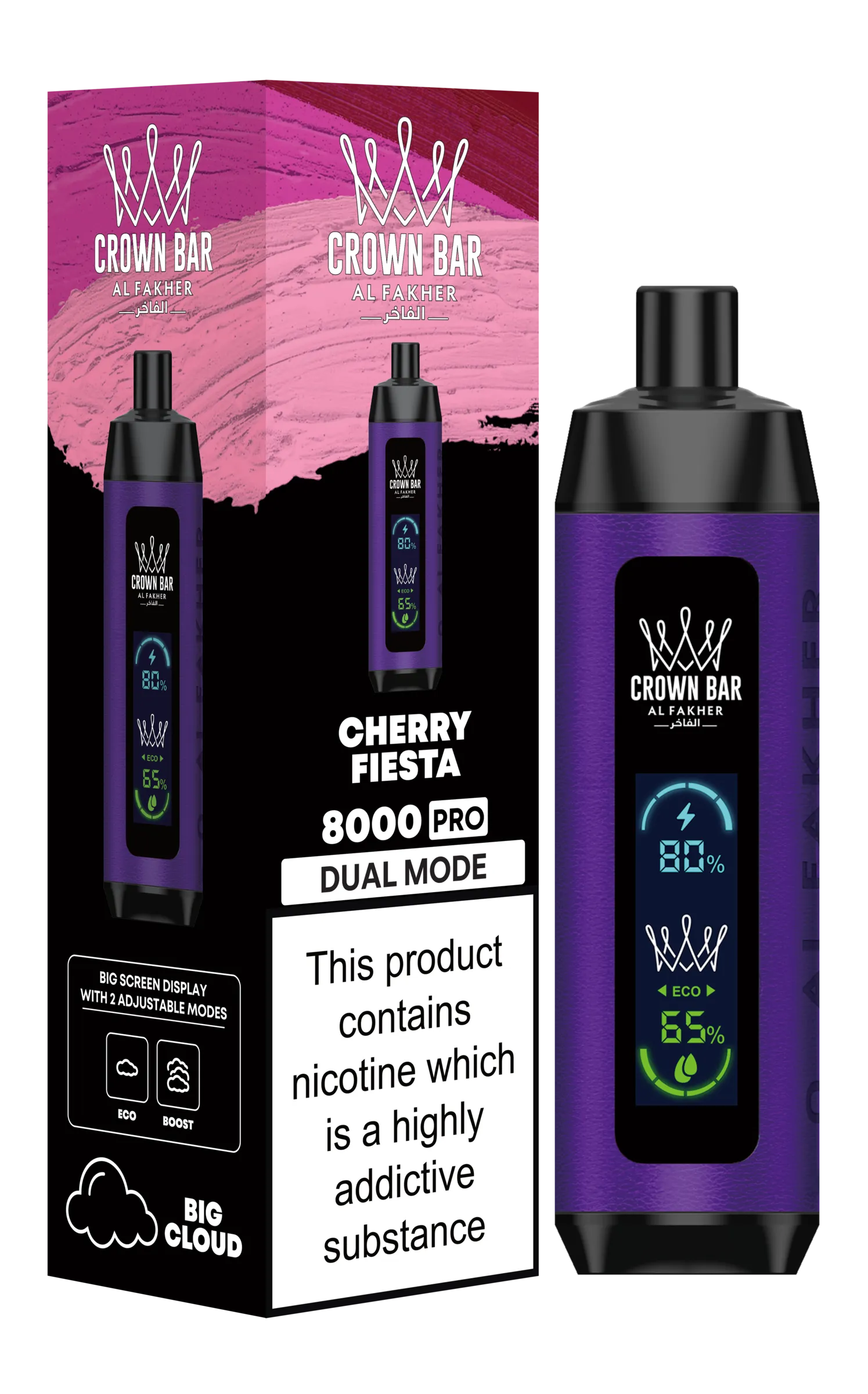 Al Fakher Crown Bar PRO 8000 Puffs