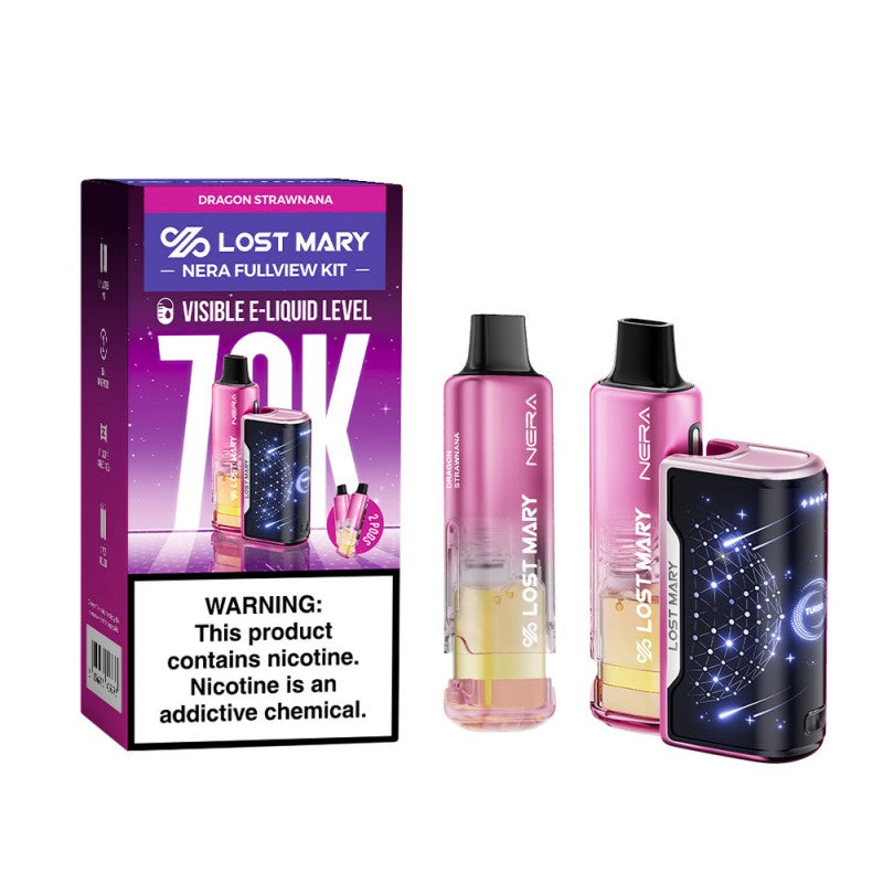 Lost Mary NERA Fullview Kit 70000 Puffs Disposable Vape Lost Mary NERA Fullview Kit 70000 Puffs Disposable Vape
