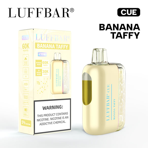 disposable vape banana Taffy Luff Bar Cue 60K | 60,000 Puffs elk bar vape elk Flavour-Ice Flavor:Oceania Coffee