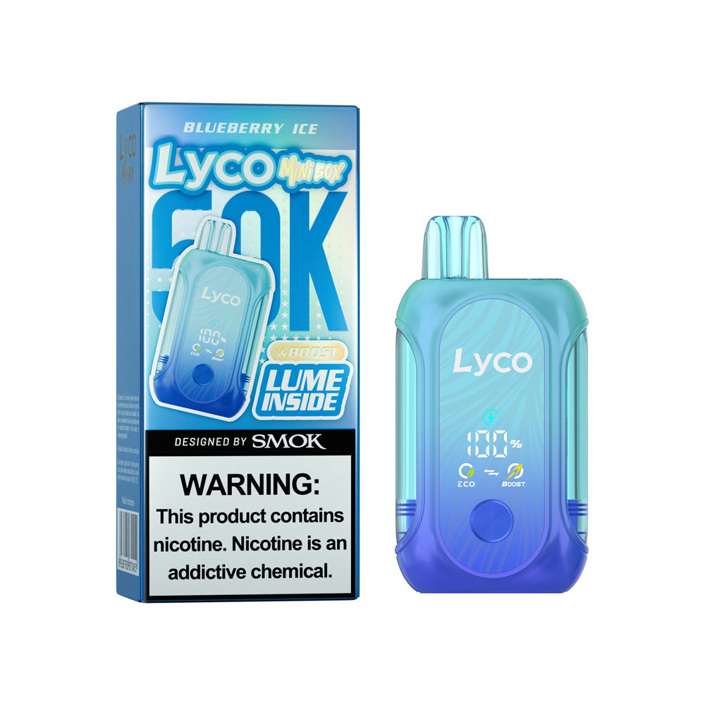LYCO Mini Box 50K Disposable Vape | 50,000 Puffs | Powered by SMOK LYCO Mini Box 50K Disposable Vape | 50,000 Puffs | Powered by SMOK
