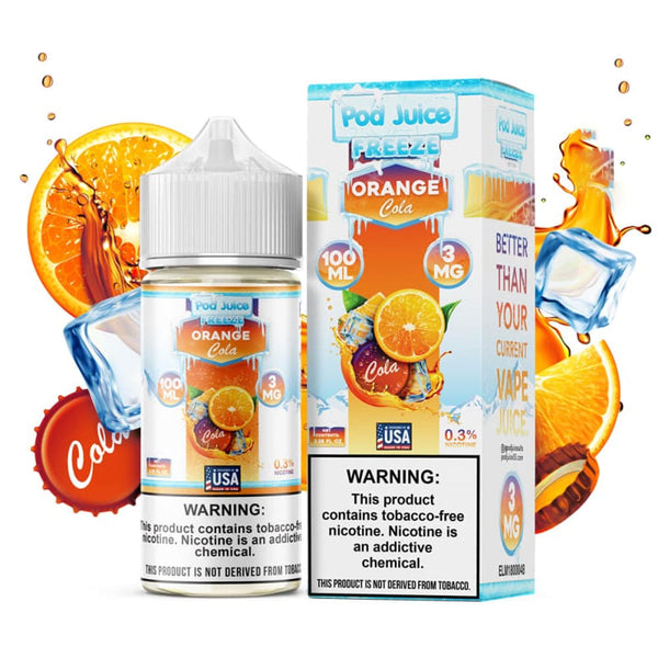Orange Cola Freeze By Pod Juice 55
