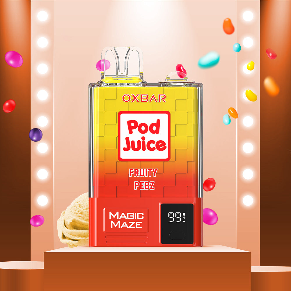 Pod Juice x OXBAR Magic Maze Pro 10000 Puffs Pod Juice x OXBAR Magic Maze Pro 10000 Puffs