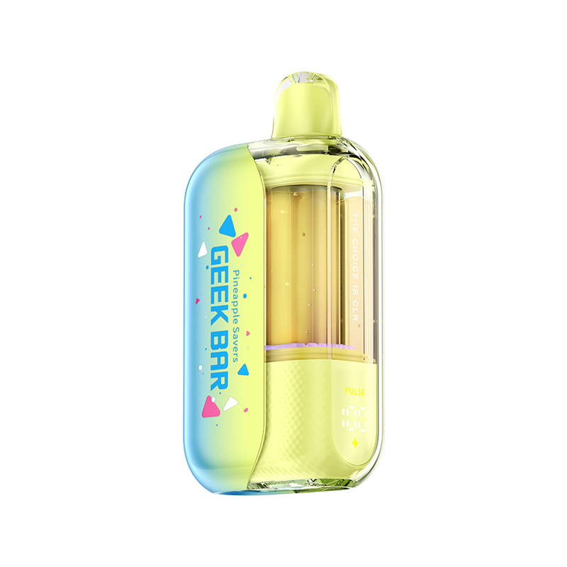 Pineapple Savers Geek Bar CLR 50k Disposable Vape Pineapple Savers Geek Bar CLR 50k Disposable Vape