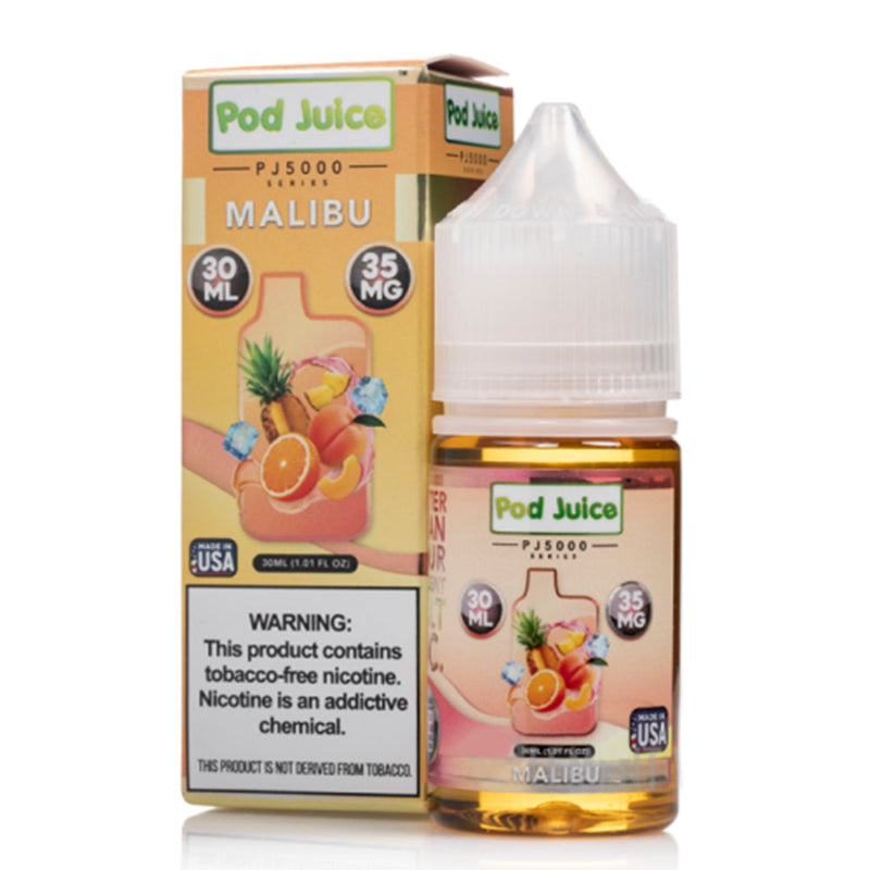 Malibu By Pod Juice 55 (PJ 5000 Series) E-Liquids