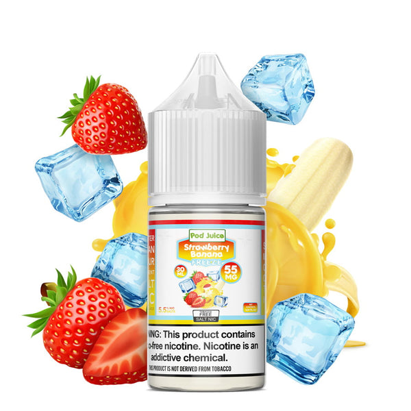 Strawberry Banana Freeze By Pod Juice 55