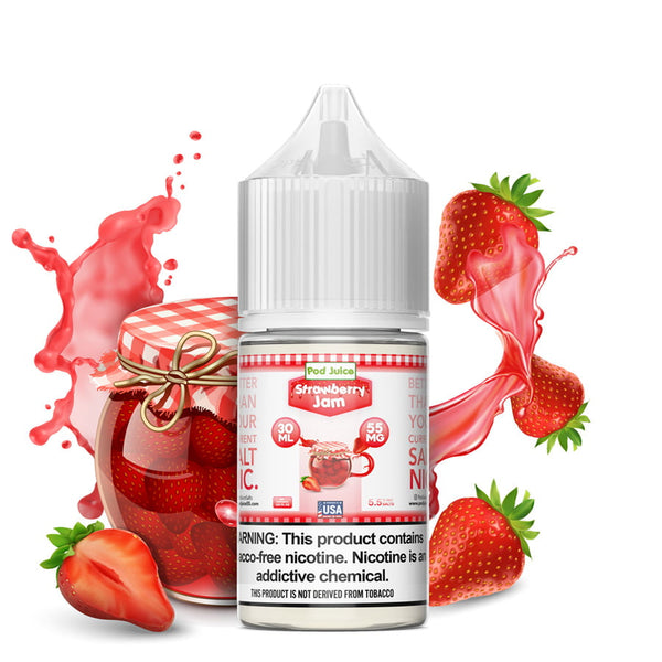 Strawberry Jam By Pod Juice 55