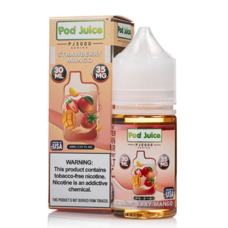 Strawberry Mango By Pod Juice 55 (PJ 5000 Series)