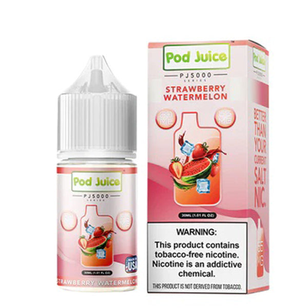 Strawberry Watermelon By Pod Juice 55 (PJ 5000 Series) E-Liquids - $13.99 Vape Juice Strawberry Watermelon By Pod Juice 55 (PJ 5000 Series) E-Liquids - $13.99 Vape Juice