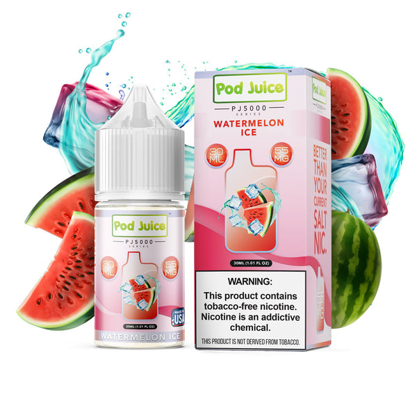 Watermelon Ice By Pod Juice 55 (PJ 5000 Series)