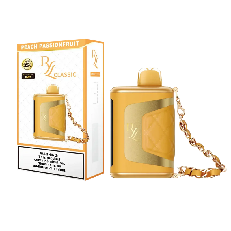 Peach Passionfruit RYL Classic 35k by RAZ Disposable Vape Peach Passionfruit RYL Classic 35k by RAZ Disposable Vape