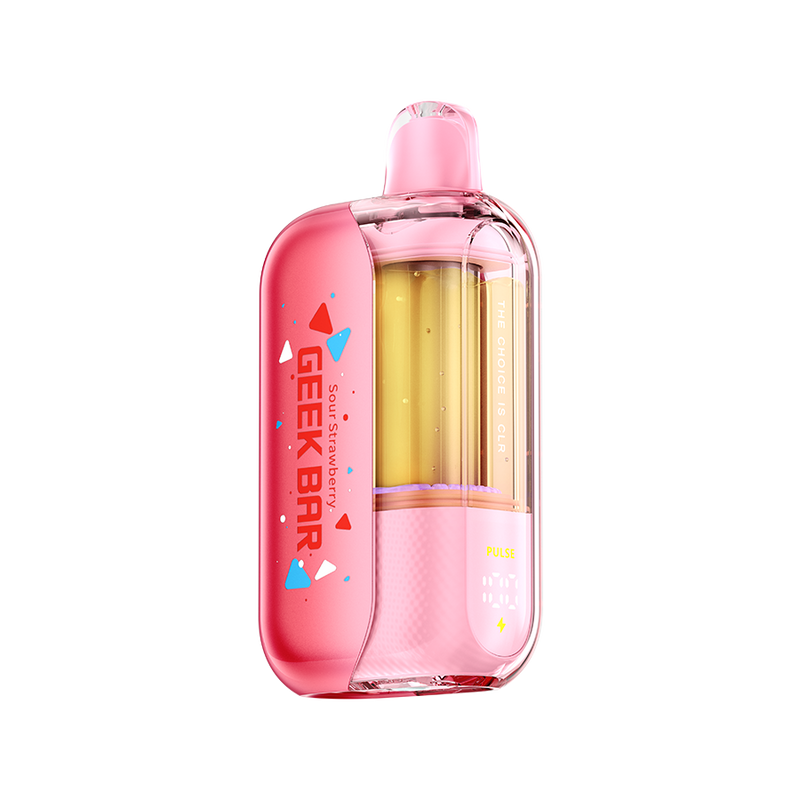 strawberry geek bar vape Sour CLR 50k Disposable Color:BLACK Peach Blue Slushy Geek Flavour-Kiwi