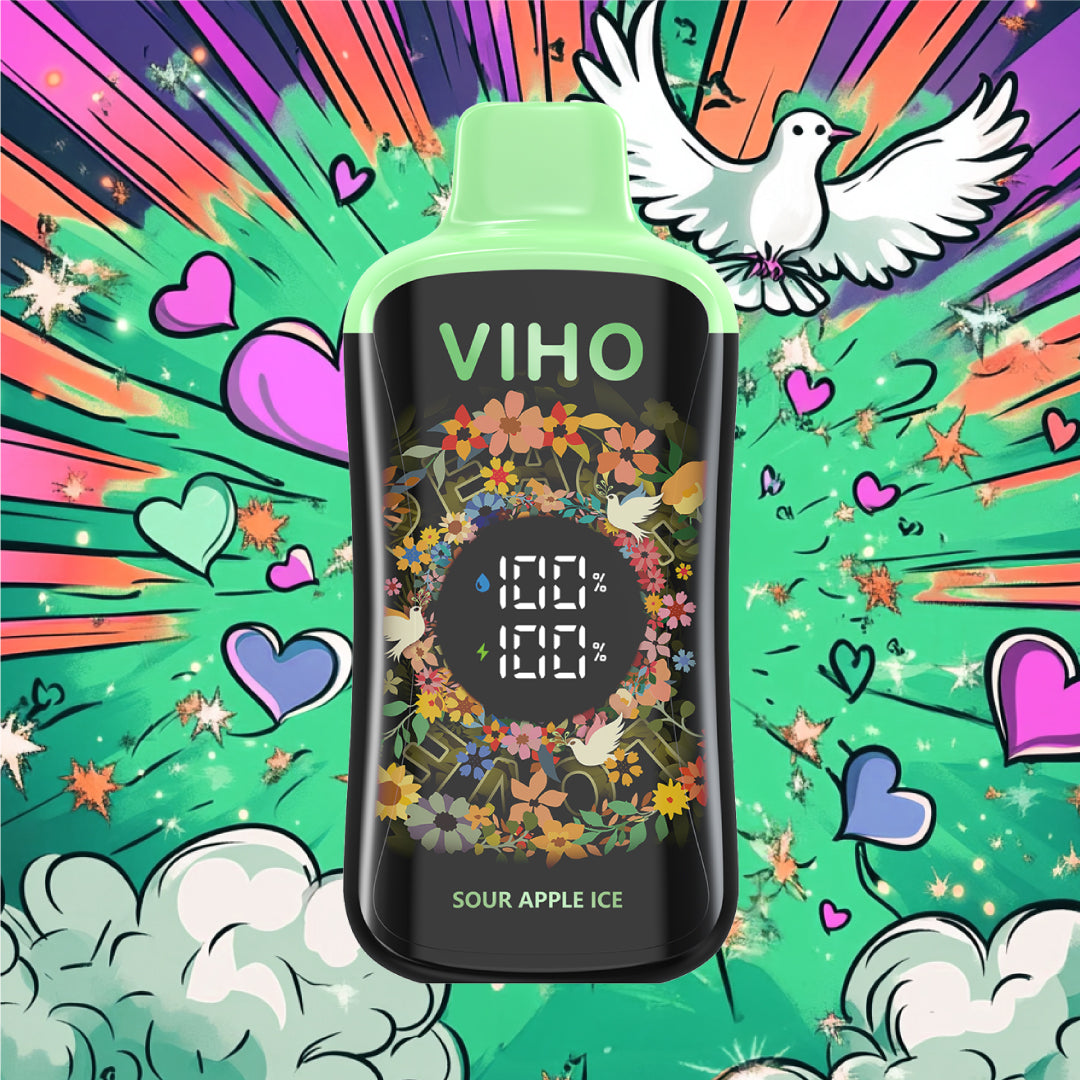 Sour Apple Ice VIHO Supercharge Pro 20k