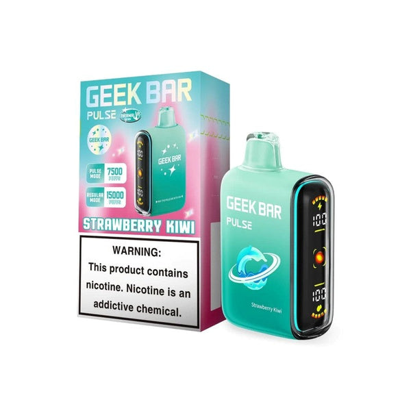 strawberry kiwi breeze vape Geek Bar Pulse 15k (Thermal Edition) Disposable Size|Medium Coil Resistance:X4 Quad Core Coil - 0.4Ω 5-Pack] FOGER Switch Pro