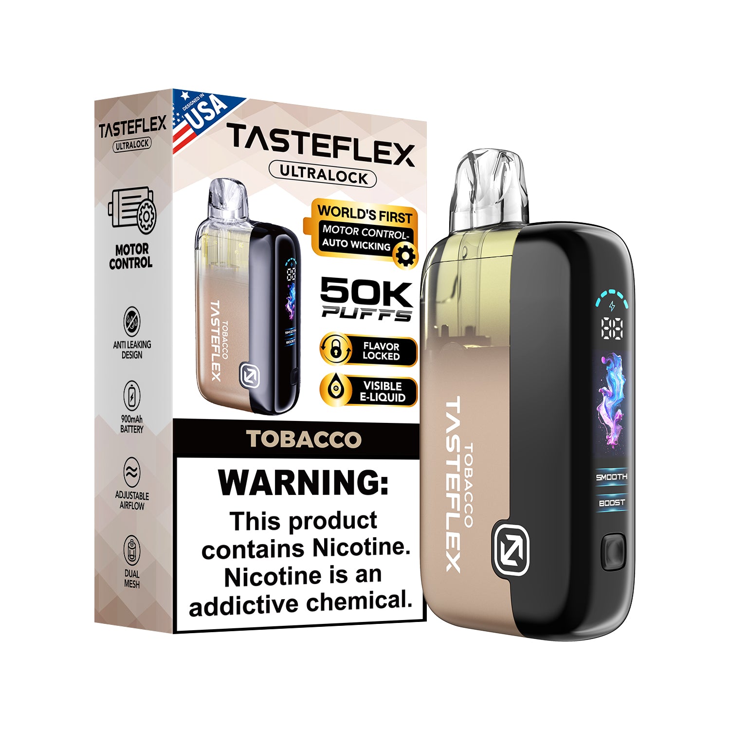 TasteFlex UltraLock 50000 Puffs