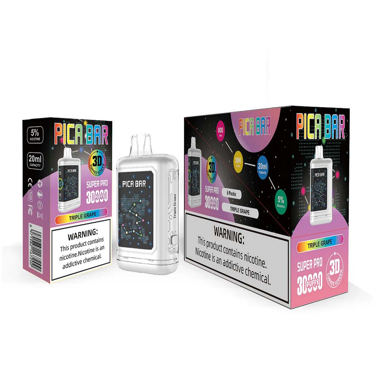 Pica Bar Super Pro 30000 Puffs