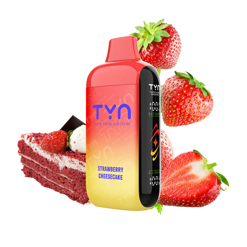 Strawberry Cheesecake TYN 50k Disposable Vape Strawberry Cheesecake TYN 50k Disposable Vape