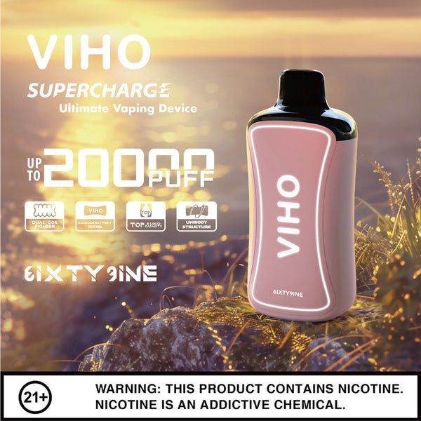 6IXTY9INE VIHO Supercharge 20000 Disposable Vape