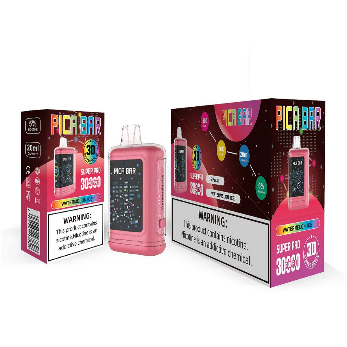 Pica Bar Super Pro 30000 Puffs