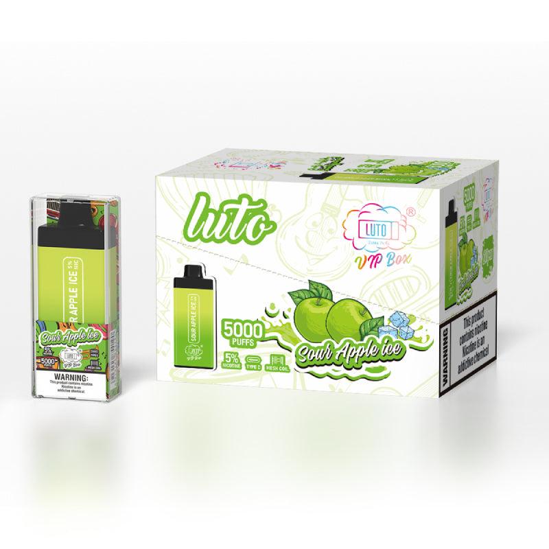 Luto VIP Box 5,000 Puffs: 5% NIC | Luto Vapes Luto VIP Box 5,000 Puffs: 5% NIC | Luto Vapes