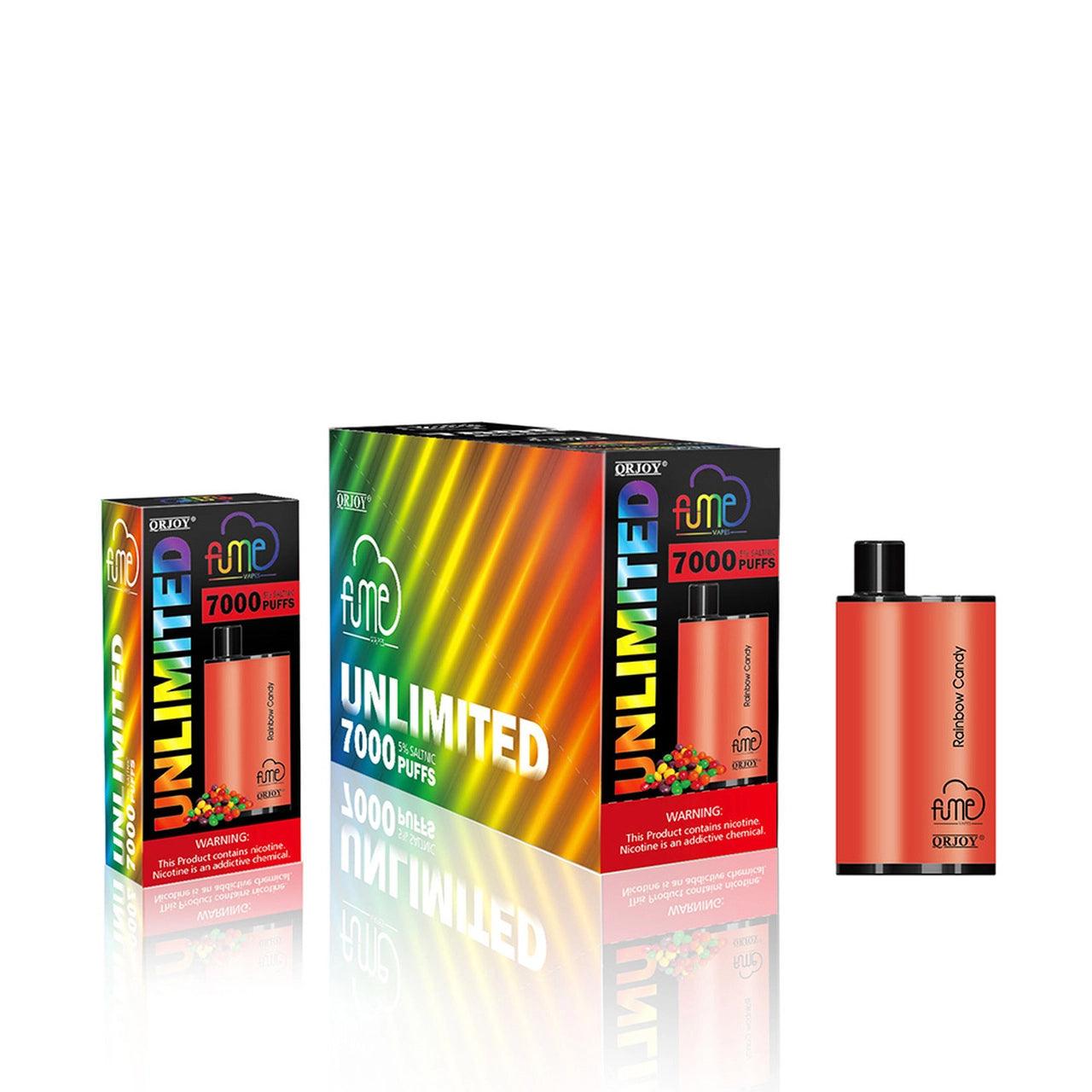 Fume Unlimited 7000 Puffs - 400mAh Battery, 14ML - Fume Vapes