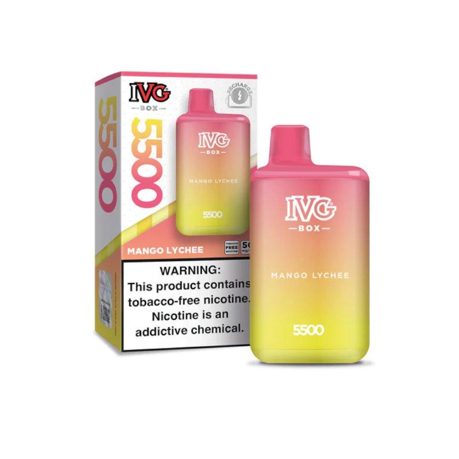 IVG Box 5,500 Puffs sold by VPdudes made by IVG | Tags: all, Disposables, featured products, IVG, IVG Bar, new