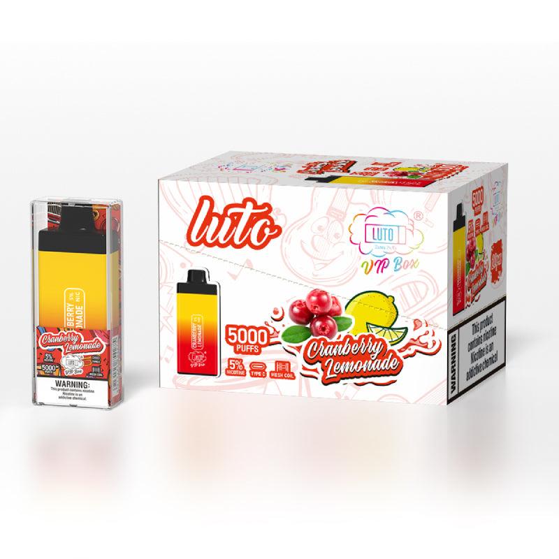 Luto VIP Box 5,000 Puffs sold by VPdudes made by Luto | Tags: all, Disposables, luto, new