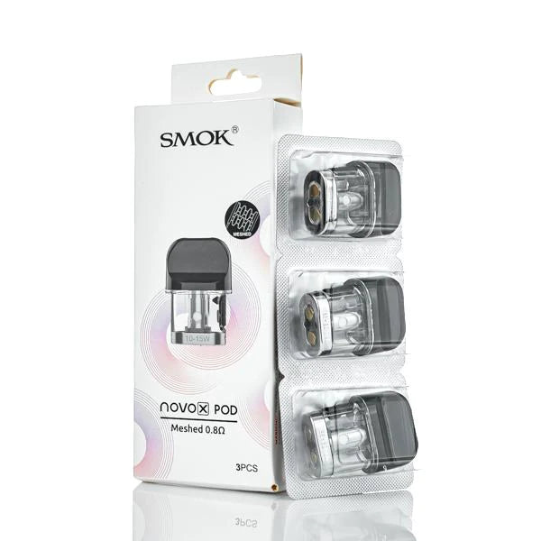 Smok Novo X Replacement Pods (3-Pack) sold by VPdudes made by VPdudes | Tags: accessories, all, Coils & Pods, new, novo, novo x, SMOK
