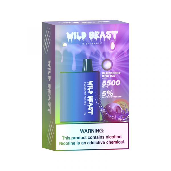 Wild Beast 5,500 Puffs sold by VPdudes made by Wild Beast | Tags: all, Disposables, new, wild beast