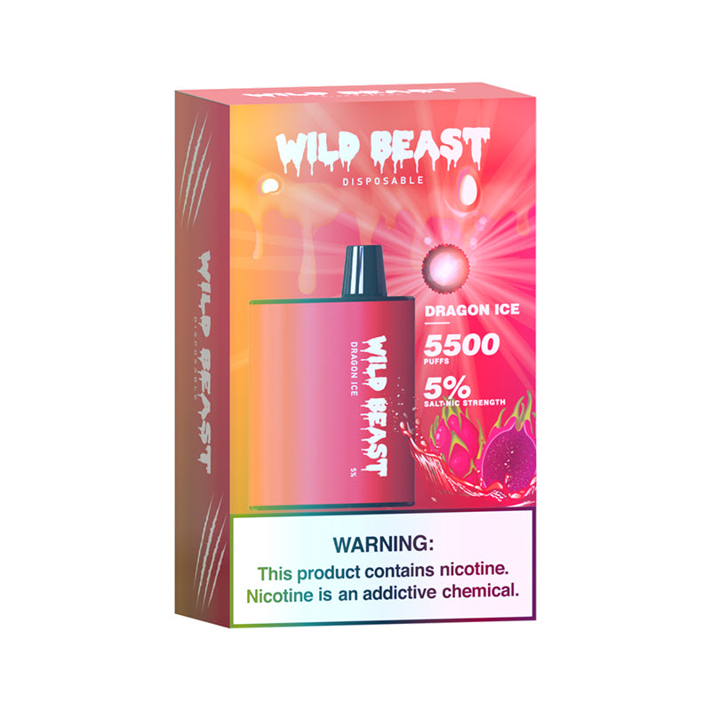 Wild Beast 5,500 Puffs sold by VPdudes made by Wild Beast | Tags: all, Disposables, new, wild beast