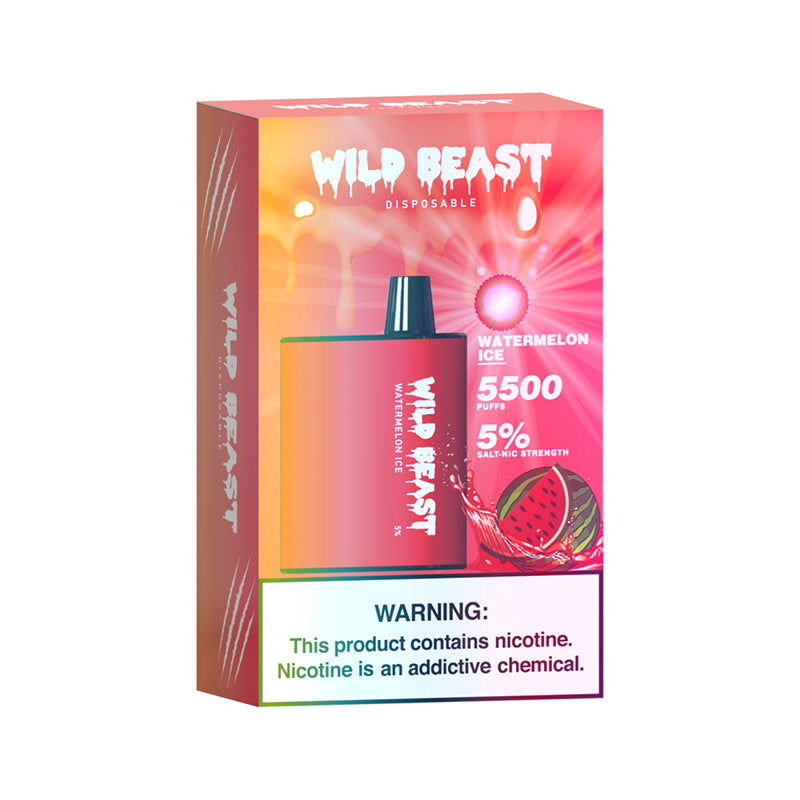 Wild Beast 5,500 Puffs sold by VPdudes made by Wild Beast | Tags: all, Disposables, new, wild beast