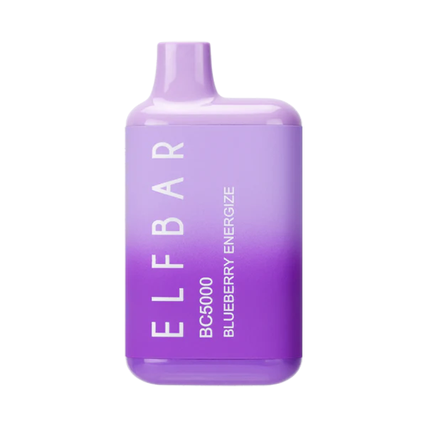 Elf Bar BC5000 - Blueberry Energize sold by VaperDudes.com made by Elf bar | Tags: 5000 puffs, all, Disposables, elf bar, new
