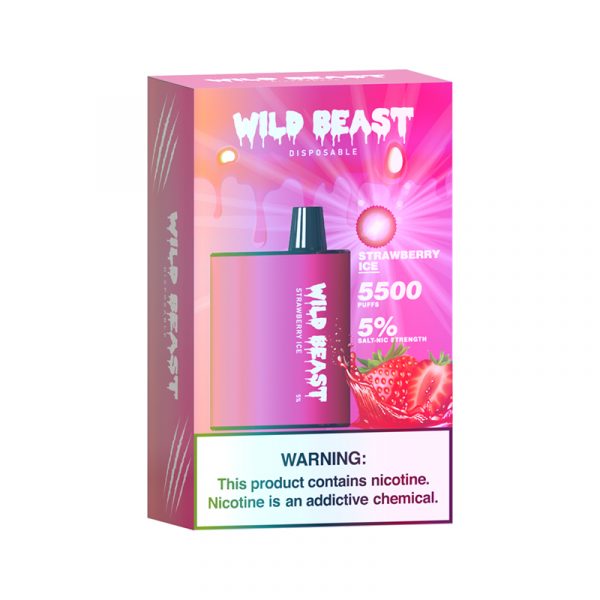 Wild Beast 5,500 Puffs sold by VPdudes made by Wild Beast | Tags: all, Disposables, new, wild beast