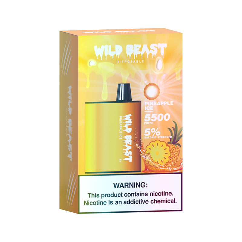 Wild Beast 5,500 Puffs sold by VPdudes made by Wild Beast | Tags: all, Disposables, new, wild beast