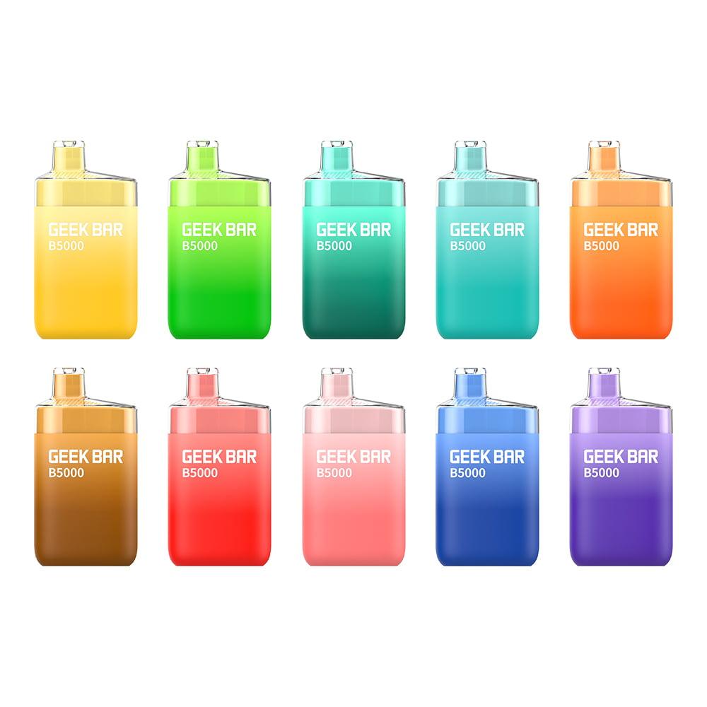 Geek Bar 5000 Puffs: 14ml Vape Juice, Vape All Day | Geek Bar Vapes Geek Bar 5000 Puffs: 14ml Vape Juice, Vape All Day | Geek Bar Vapes