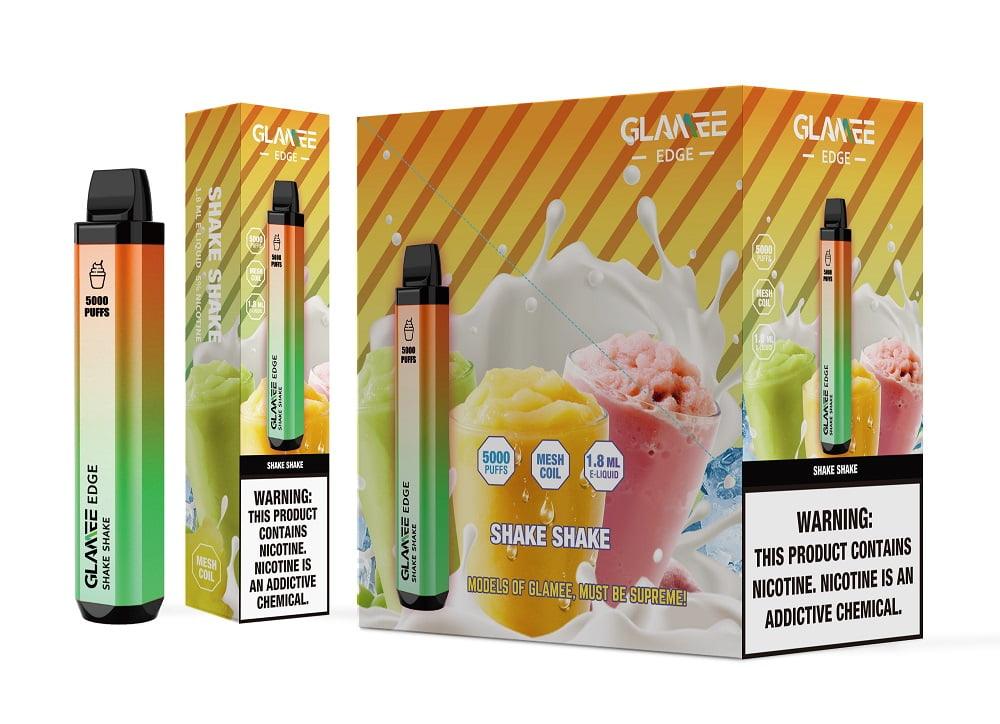 Glamee Edge 5000 Puffs Vapes: Prefilled Juice, 5% NIC | Disposable Vape Device Glamee Edge 5000 Puffs Vapes: Prefilled Juice, 5% NIC | Disposable Vape Device