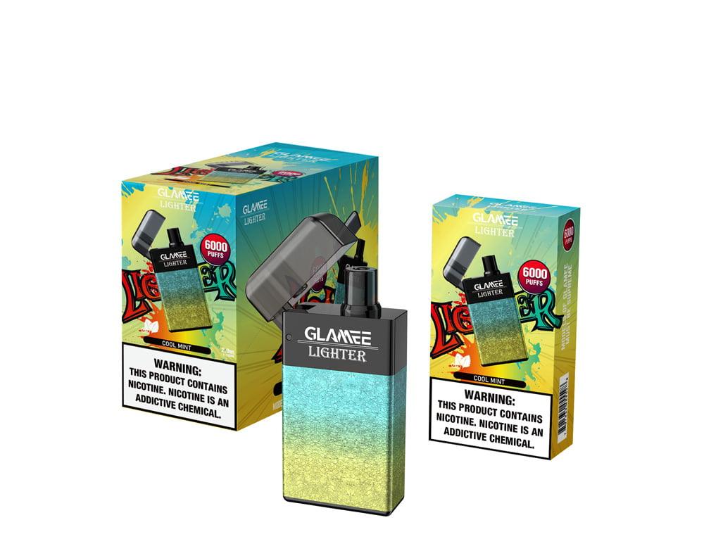 Glamee Lighter 6000 Puffs Disposable Vape 