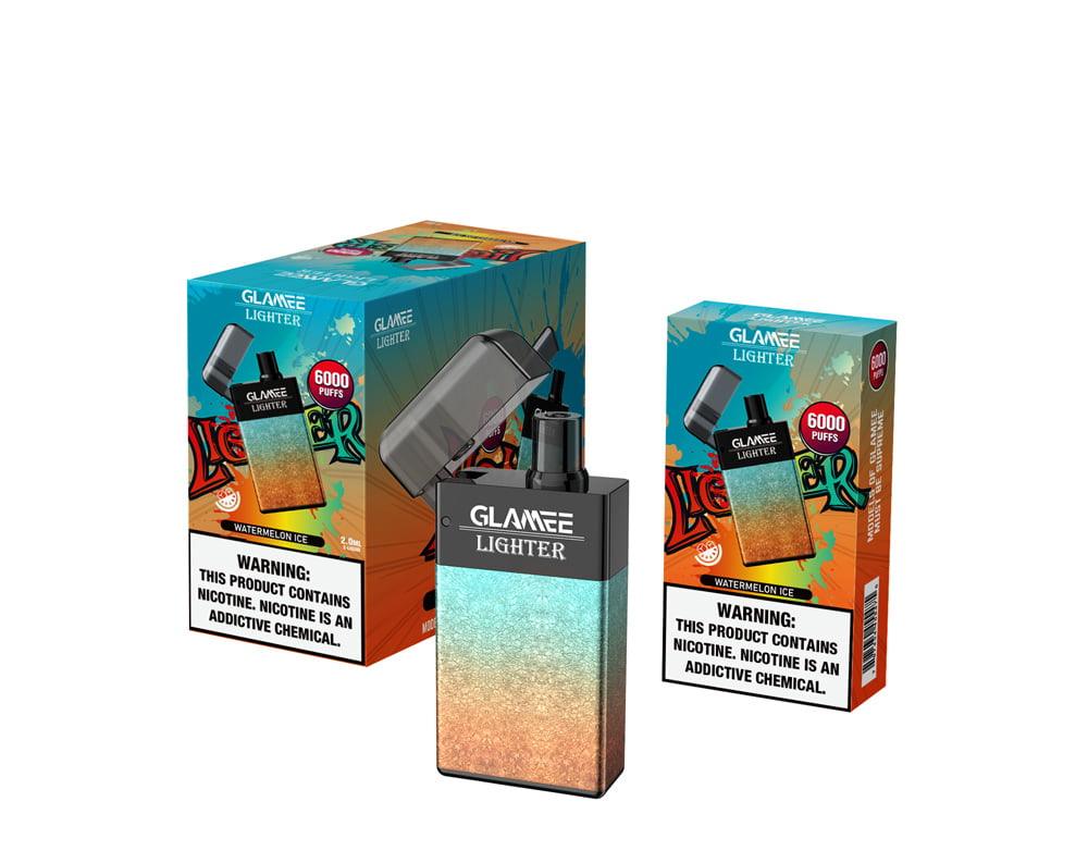 Glamee Lighter 6000 Puffs Disposable Vape 