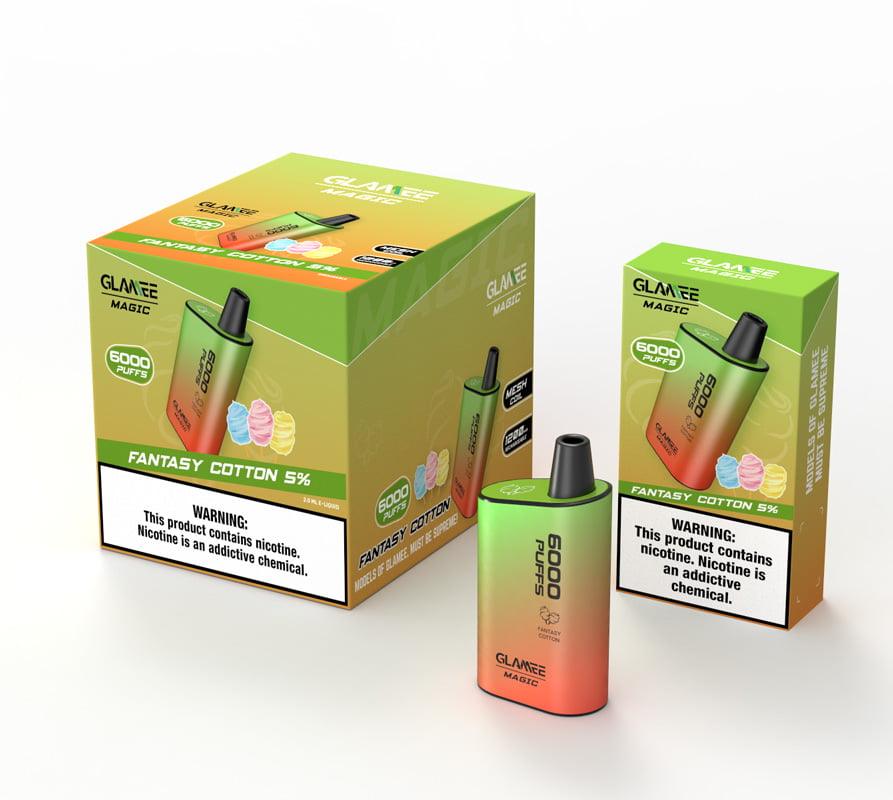 Glamee Magic 6000 Puffs Disposable Vape 