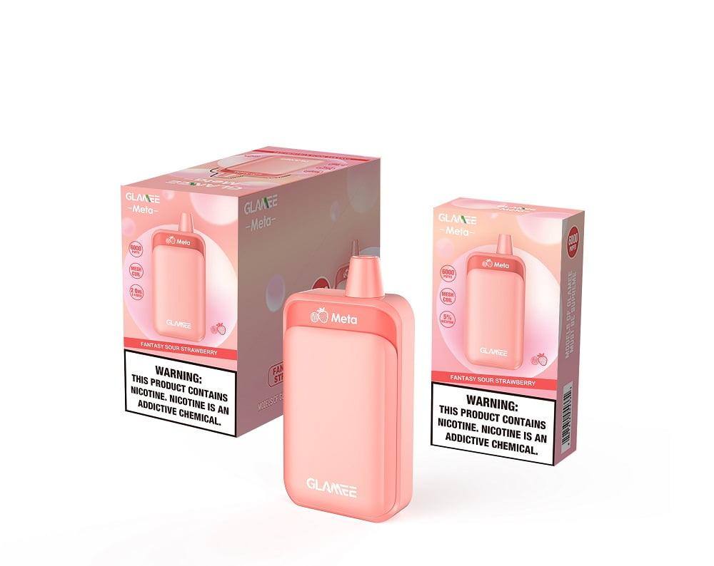 Glamee Meta 6000 Puffs Disposable Vape 