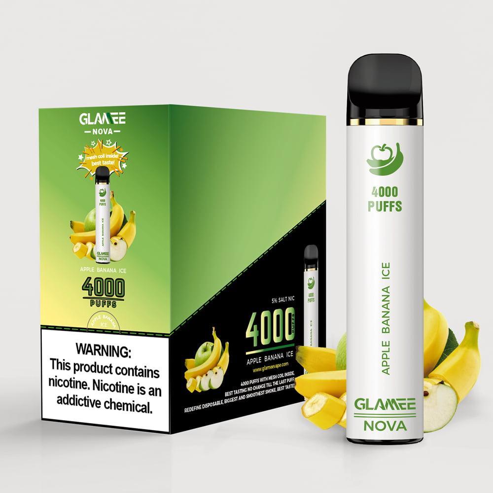 Glamee Nova 4,000 Puffs: 9 Flavors, 5% NIC | Glamee Vapes Glamee Nova 4,000 Puffs: 9 Flavors, 5% NIC | Glamee Vapes