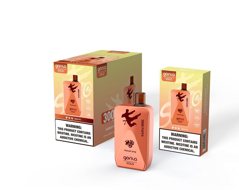 Gorila Solo 3000 Puffs Disposable Vape 