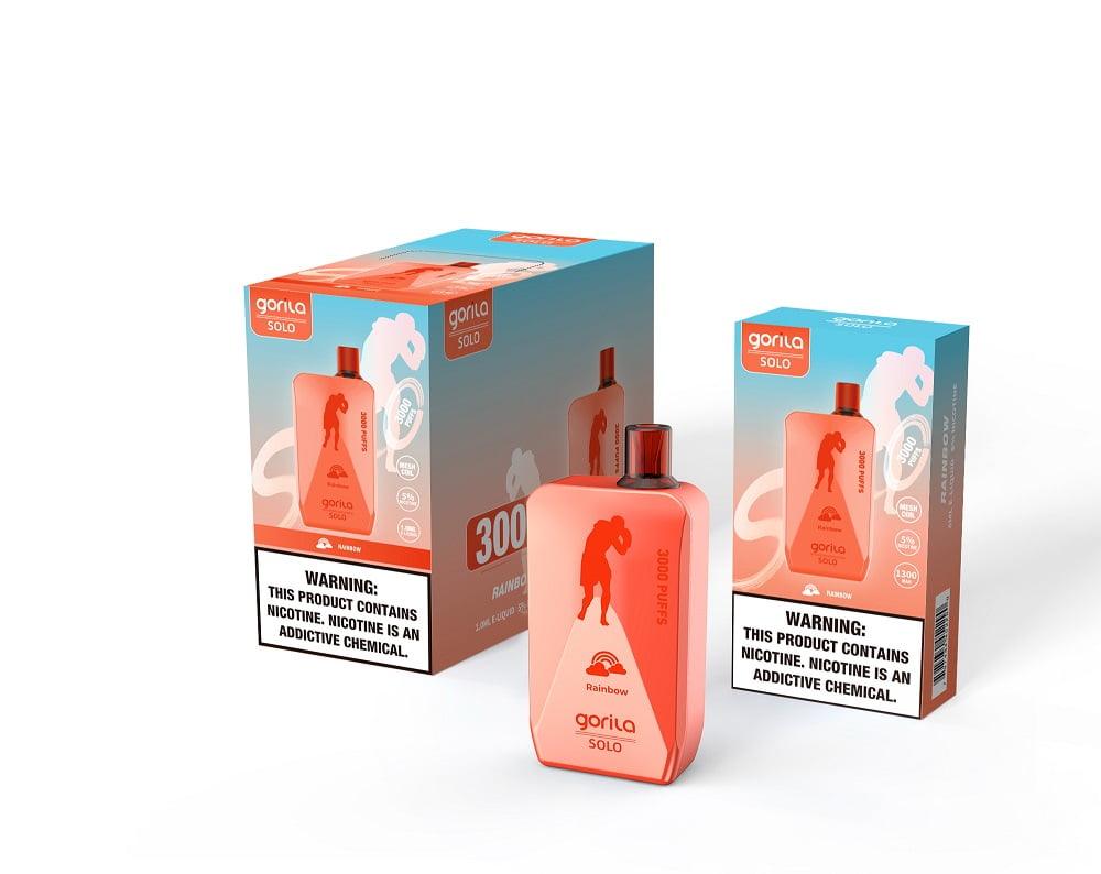 Gorila Solo 3000 Puffs: 10+ Flavours | Gorilla Disposable Vapes Gorila Solo 3000 Puffs: 10+ Flavours | Gorilla Disposable Vapes