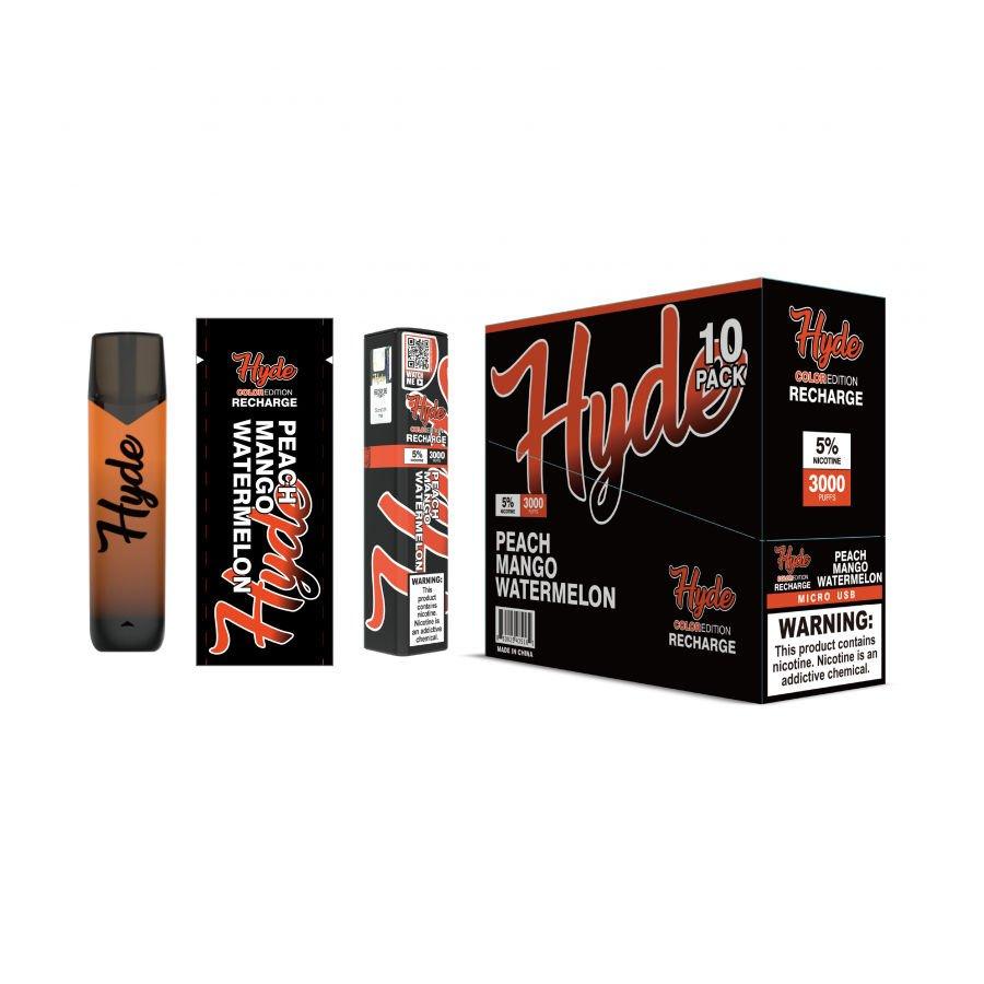 Hyde Color Recharge Vapes: 3000+ Puffs, 13 Flavours | Hyde Vapes