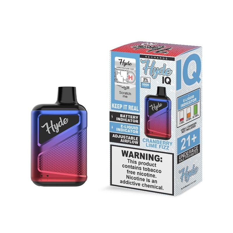 Hyde IQ Recharge 5000 Puffs: 21 Flavours | Hyde Disposable Vapes Hyde IQ Recharge 5000 Puffs: 21 Flavours | Hyde Disposable Vapes