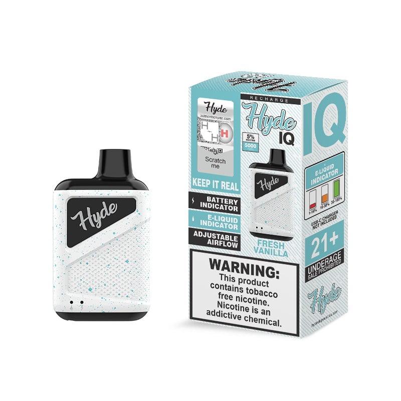 Hyde IQ Recharge 5000 Puffs: 21 Flavours | Hyde Disposable Vapes Hyde IQ Recharge 5000 Puffs: 21 Flavours | Hyde Disposable Vapes