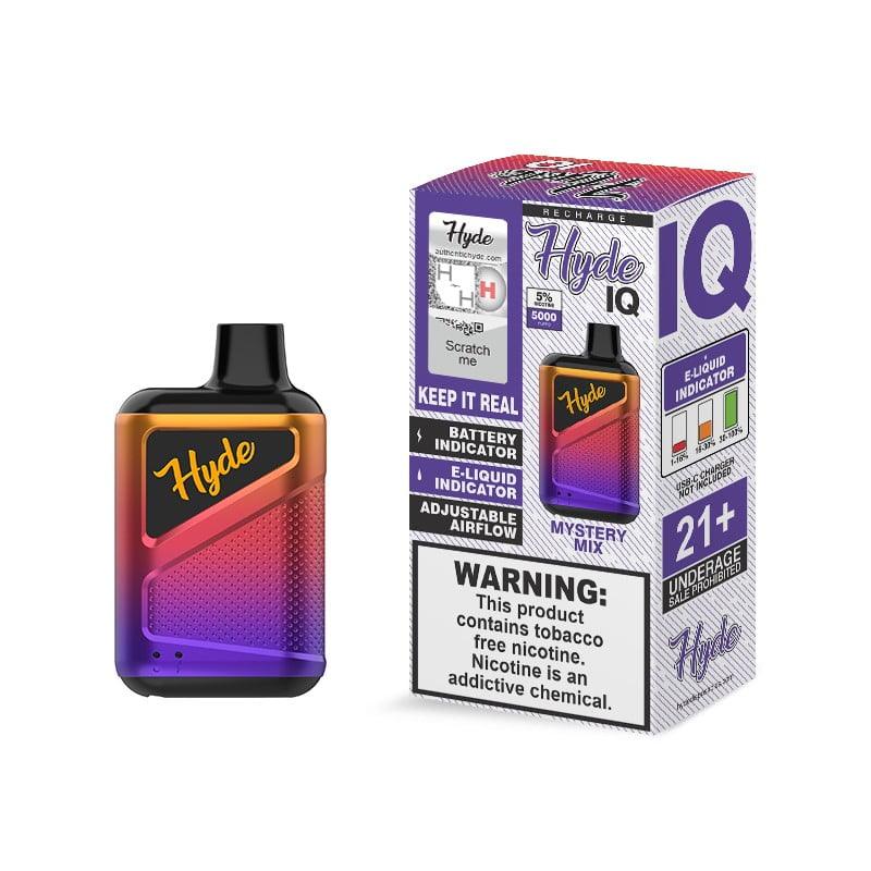Hyde IQ Recharge 5000 Puffs: 21 Flavours | Hyde Disposable Vapes Hyde IQ Recharge 5000 Puffs: 21 Flavours | Hyde Disposable Vapes