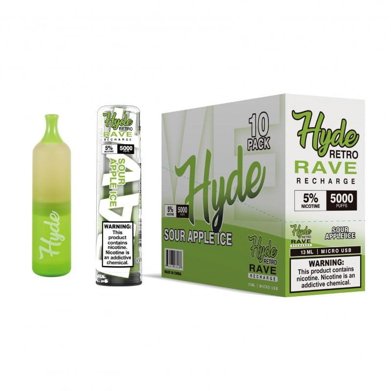 Hyde Retro Rave Recharge 5,000 puffs sold by VaperDudes.com made by Hyde | Tags: all, Disposables, hyde | Fast and Free shipping. 